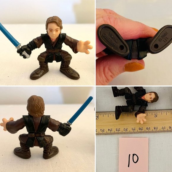 Star Wars Galactic Heroes Mini Figures Anakin Skywalker 2004 approx 2 inches - Picture 3 of 4